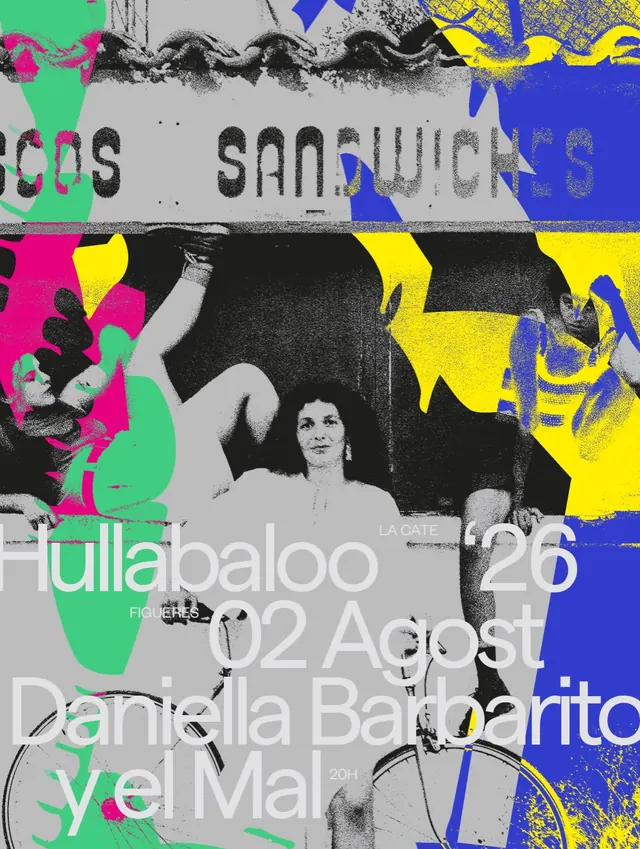 Hullabaloo 26 music festival visual identity (slide 6)