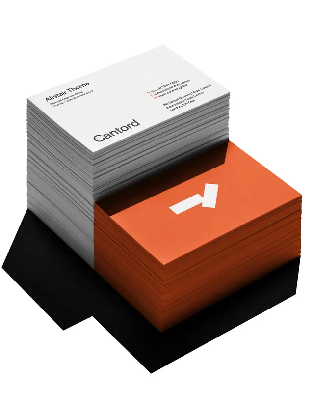 Cantord brand identity and corporate system (slide 9)