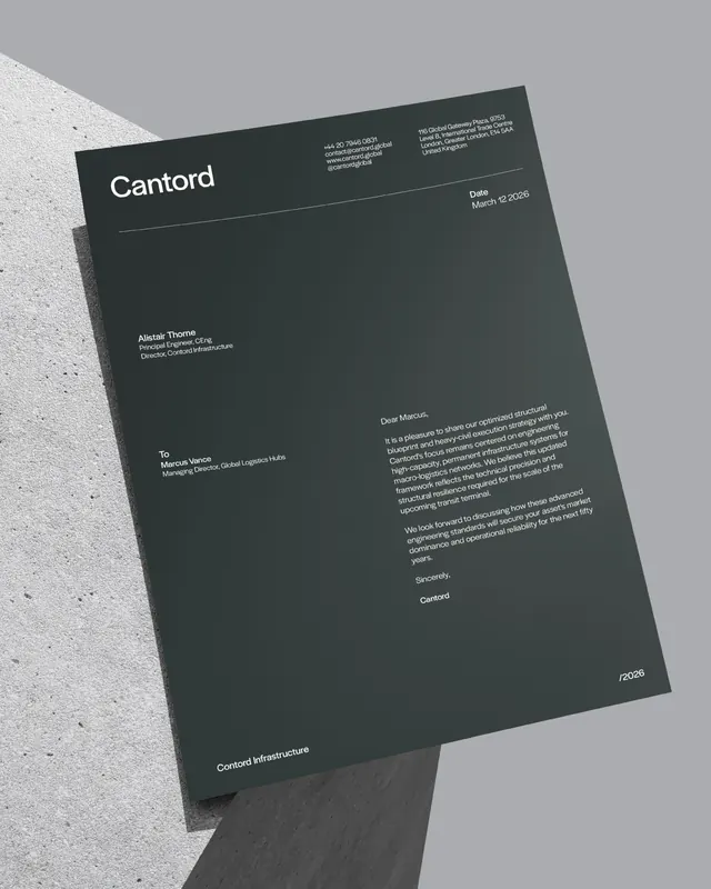 Cantord brand identity and corporate system (slide 10)