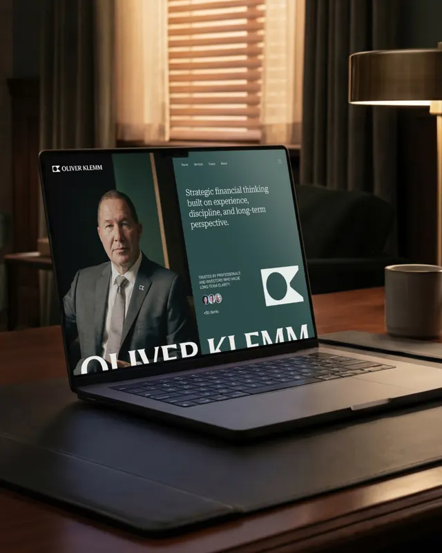 Oliver Klemm identity system by designwithblink (slide 9)