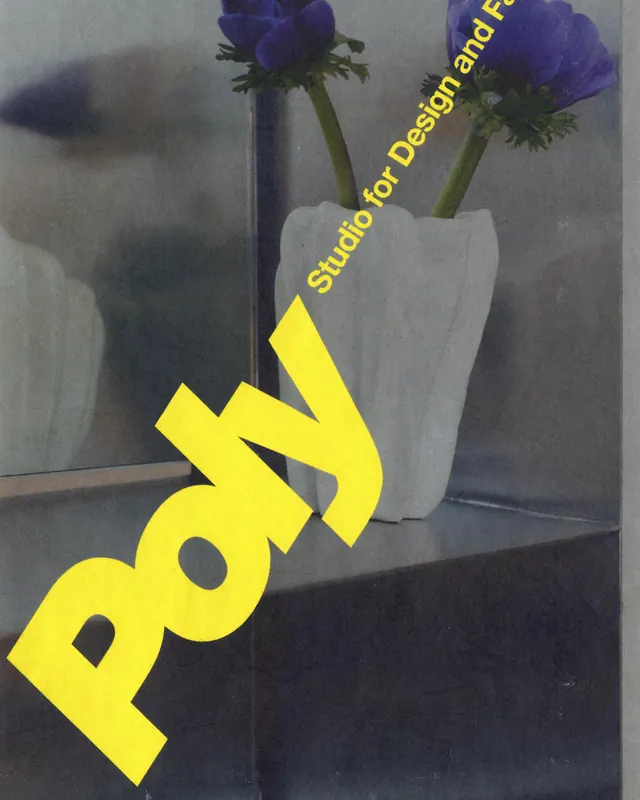 Poly Studio brand identity and website, playful, minimal, vibrant