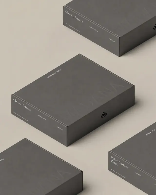 MADANA Tiles identity refresh case study by Akronim (slide 14), minimal, luxury, neutral