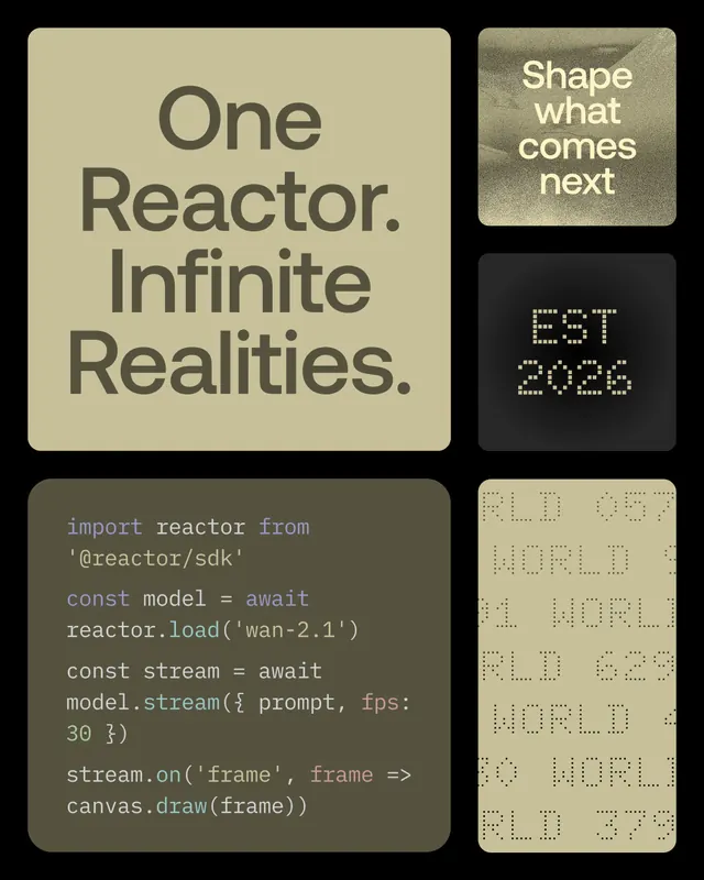 Reactor developer brand identity system (slide 5)