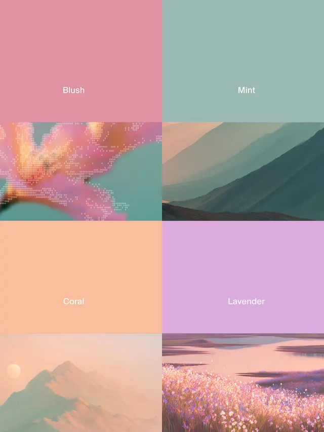 Claryx cybersecurity brand identity (slide 6), geometric, gradient-heavy, warm