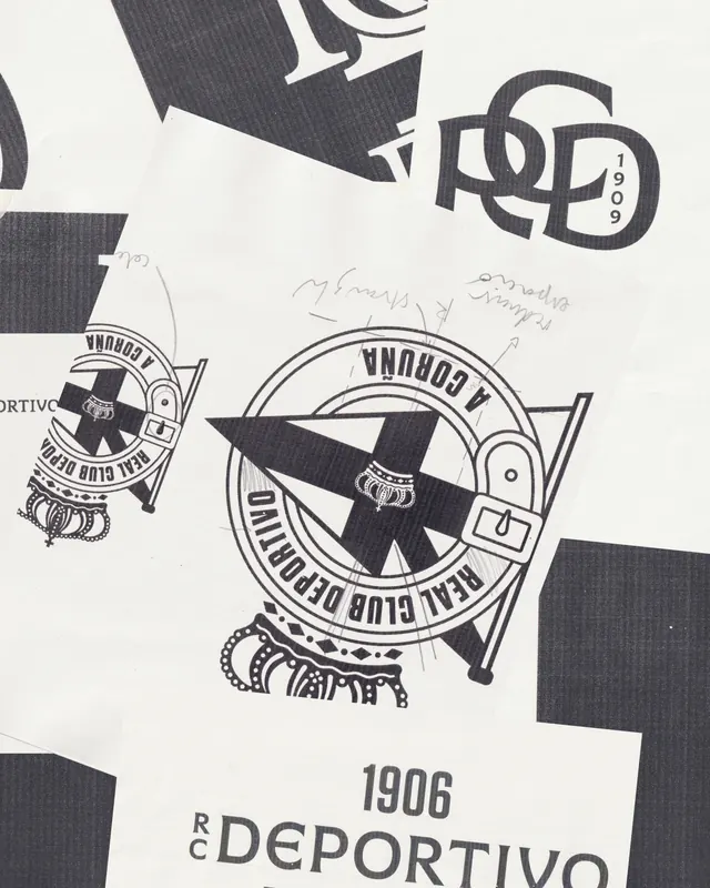 RC Deportivo football club identity refresh (slide 3)