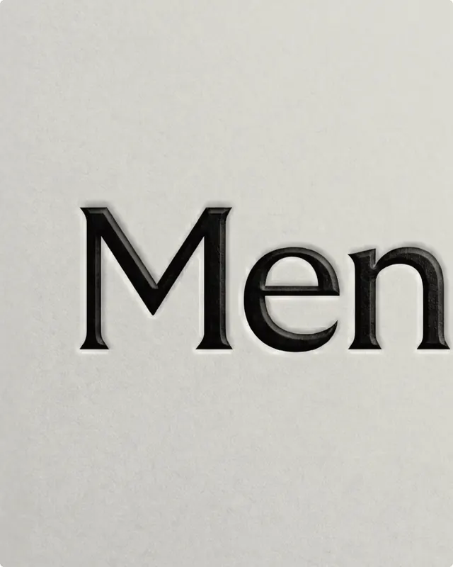 Menkind brand identity system (slide 5)