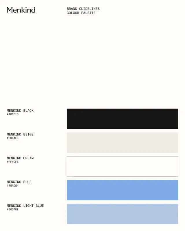 Menkind brand identity system (slide 11)