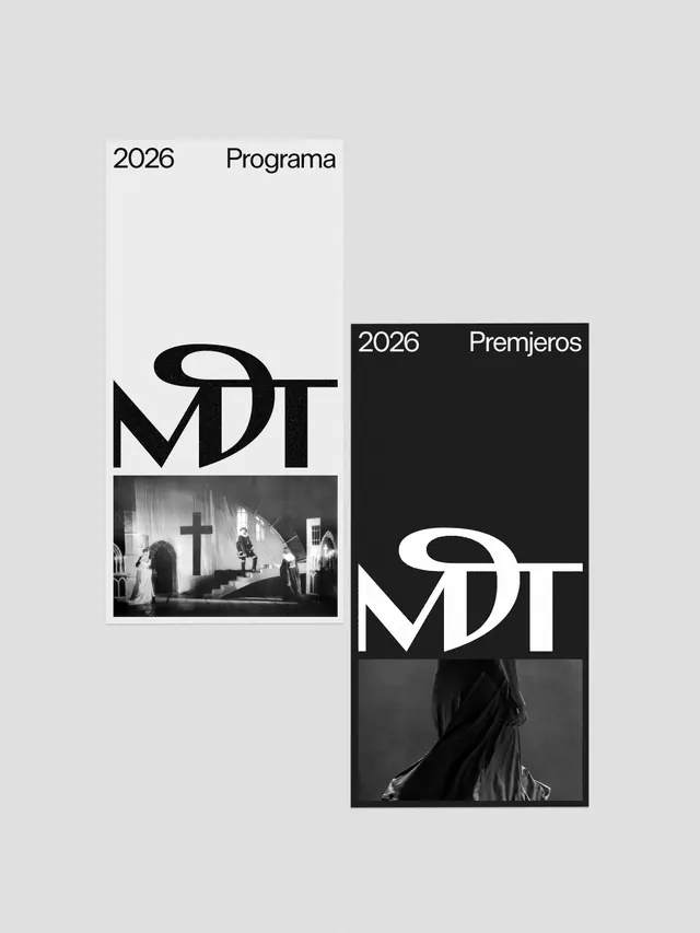 Marijampolės Drama Theatre monogram redesign (slide 4)
