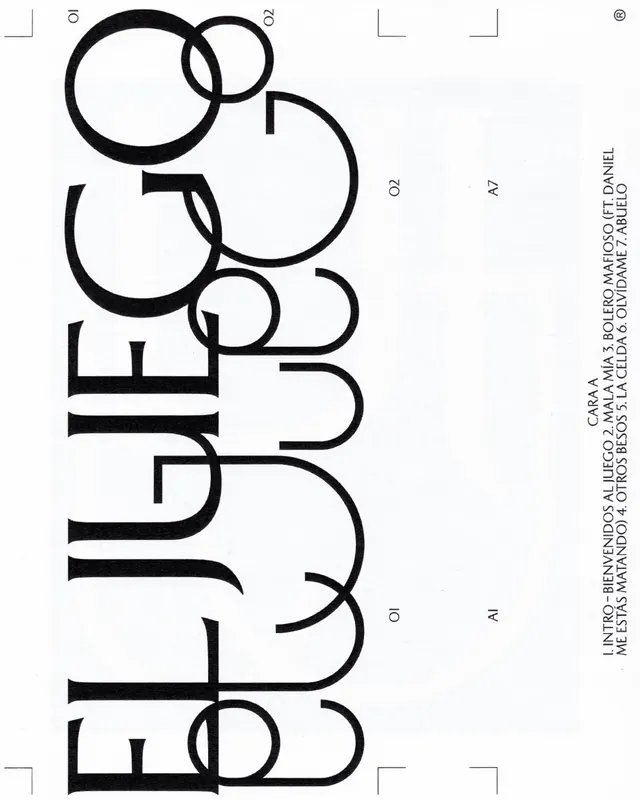 El Juego album identity system (slide 6)