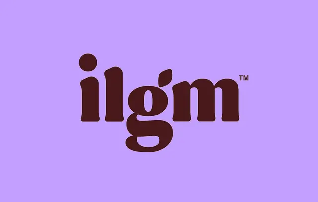 ilgm logo, geometric, minimal, earthy