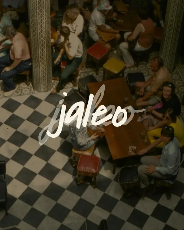 Jaleo logo, luxury, line-art, light