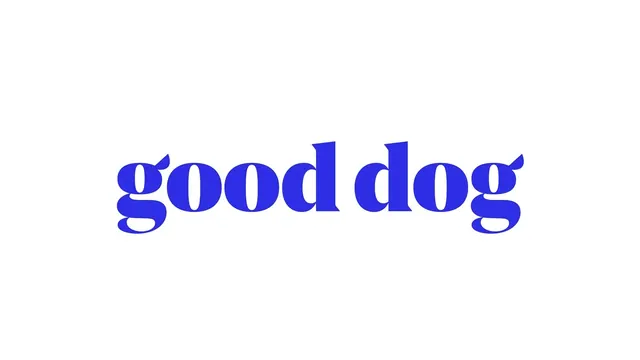 good dog wordmark