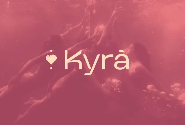 Kyrà logo, luxury, minimal, light