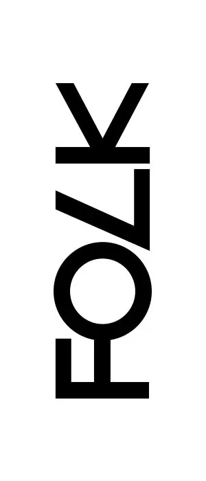 FOLK Vertical Wordmark