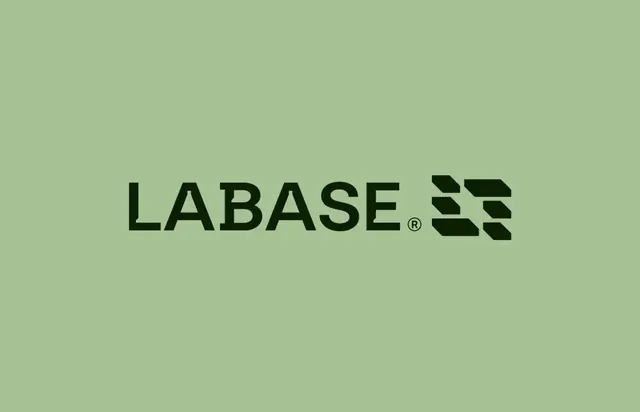 Labase logo, geometric, minimal, cool