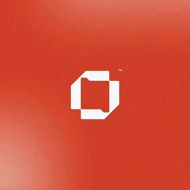 Organograd logo, geometric, minimal, light