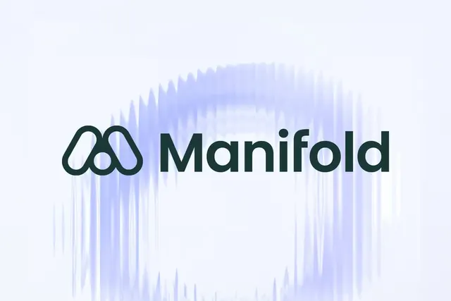 Manifold logo, geometric, minimal, cool