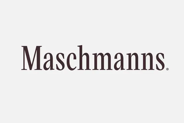 Maschmanns logo, luxury, earthy