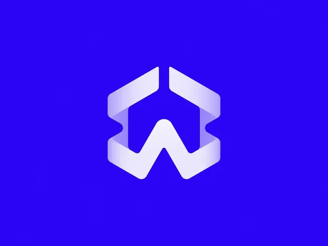 Mask logo, geometric, minimal, light