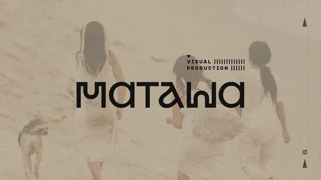 Matawa logo, geometric, minimal, dark