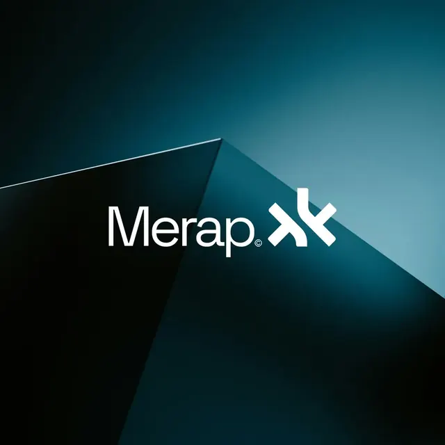 Merap logo, geometric, minimal, light