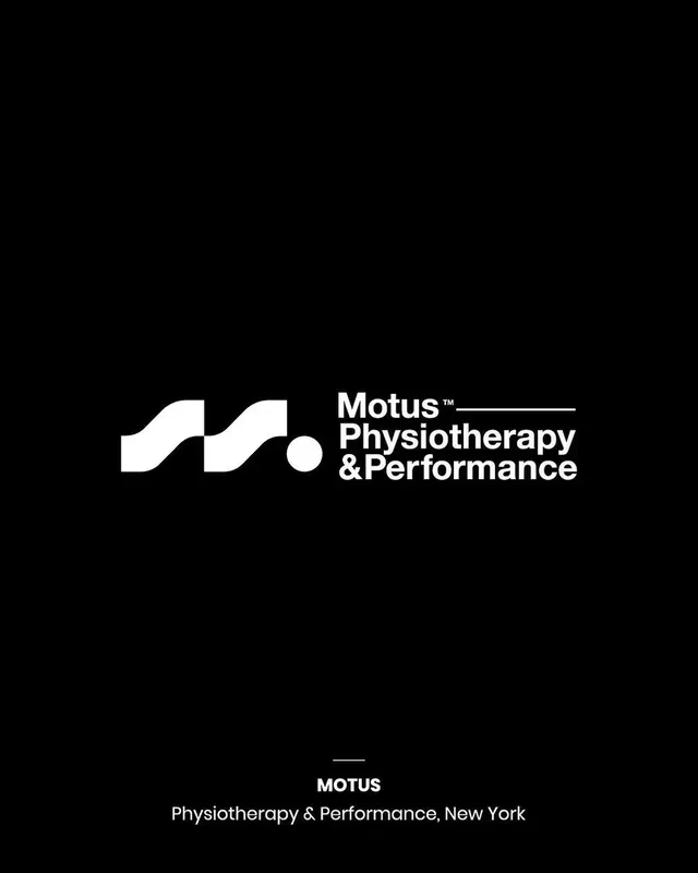 Motus logo, geometric, minimal, light