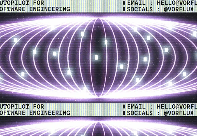 Vorflux Brand System, geometric, dark