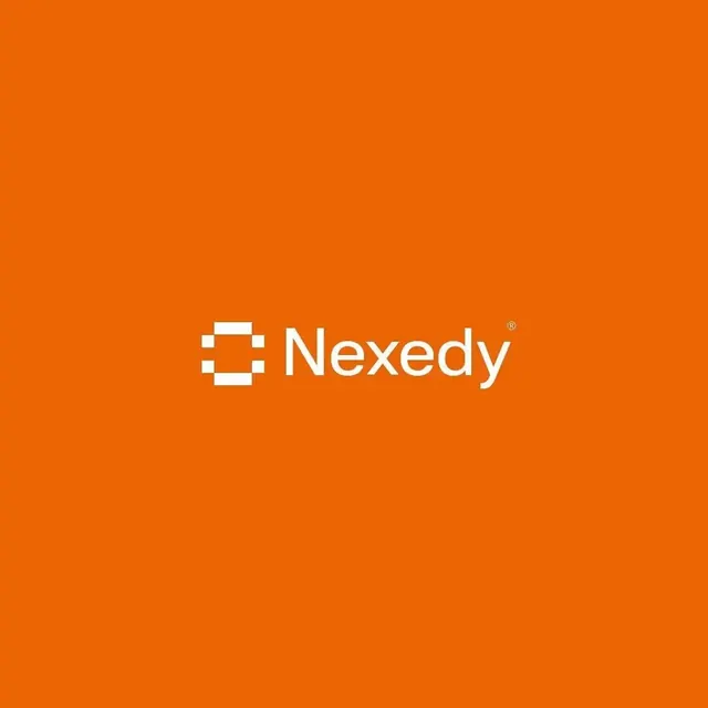 Nexedy logo, geometric, minimal, light