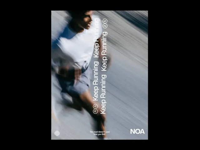 NOA Poster System, minimal, editorial, monochrome