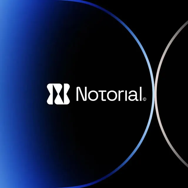 Notorial logo, geometric, minimal, light