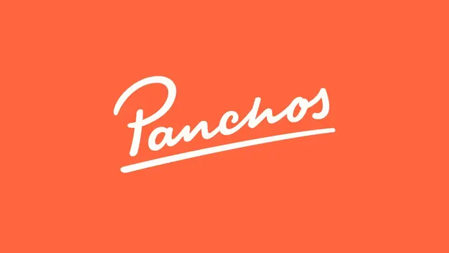 Panchos logo, line-art, luxury, light