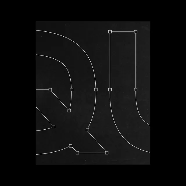Quartr Brand Mark, geometric, minimal, dark