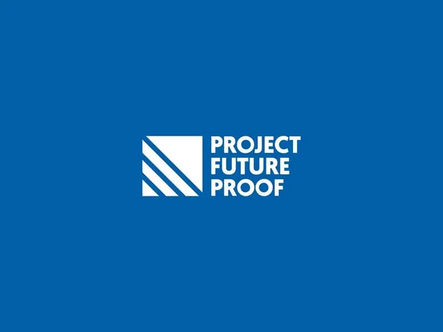 PFP logo, geometric, minimal, light