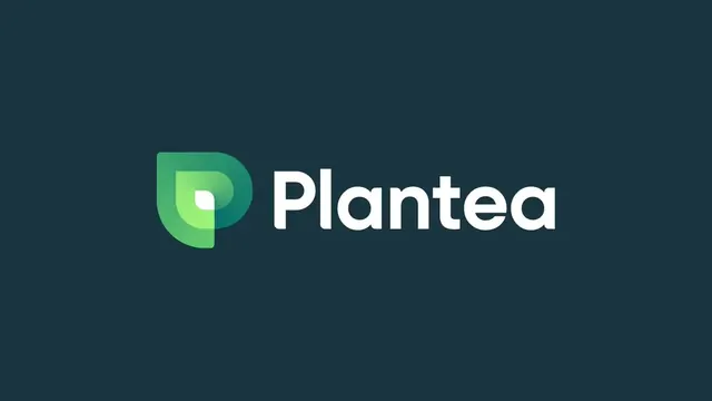Plantea logo, geometric, minimal, cool