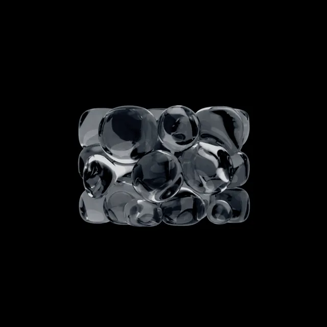 Pomalo clustered gel droplet render, 3d-render, abstract, dark