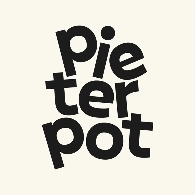 Pieter Pot Supermarkt, minimal, playful, monochrome