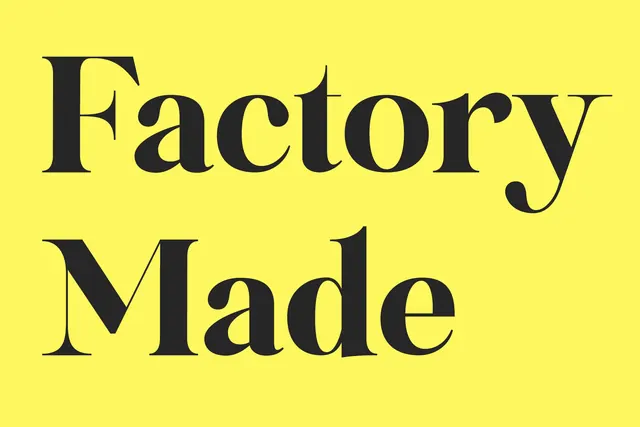 Factory Made Wordmark