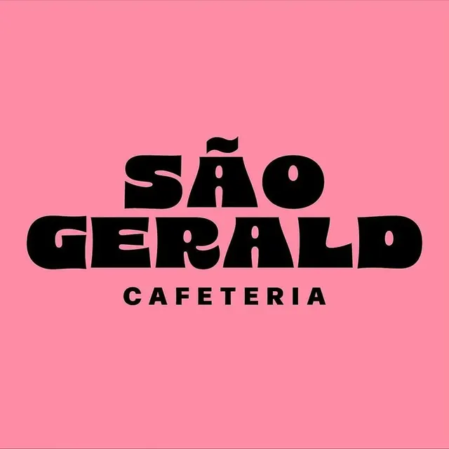 Sao Gerald logo, geometric, dark