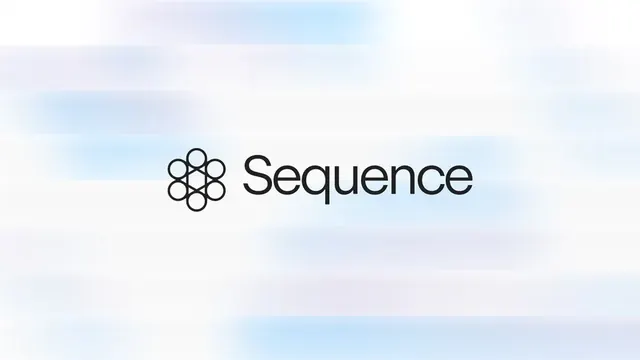 Sequence logo, geometric, minimal, dark