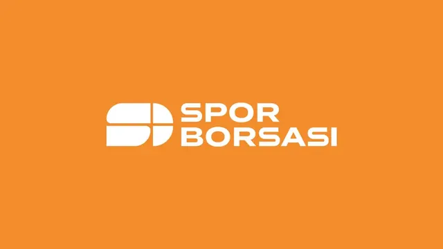 Spor Borsası logo, geometric, minimal, light