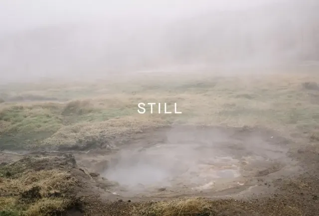 Still logo, minimal, luxury, light