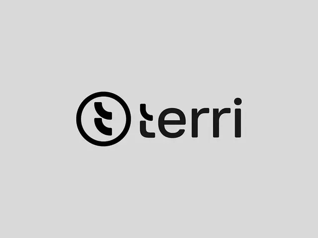 Terri logo, geometric, minimal, dark