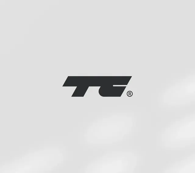 Travel Connection logo, geometric, minimal, dark
