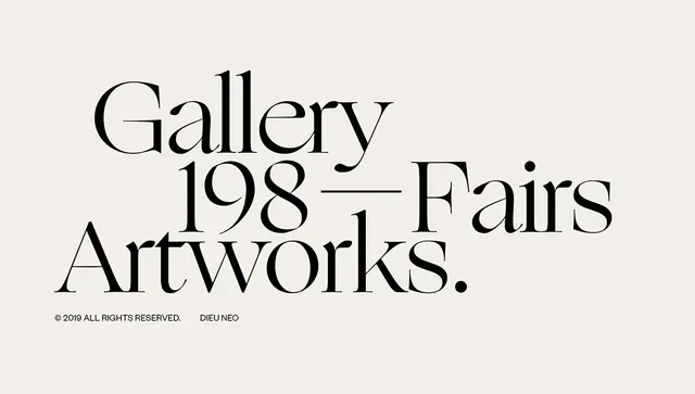 Gallery 198 — Fairs Artworks Logo