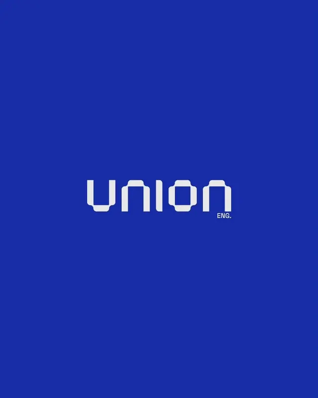 Union logo, geometric, minimal, light