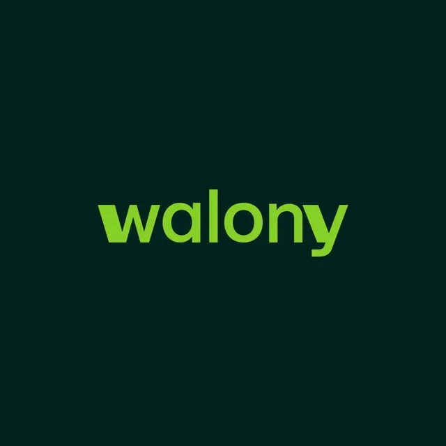 Walony logo, minimal, cool
