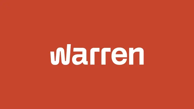 Warren logo, minimal, light