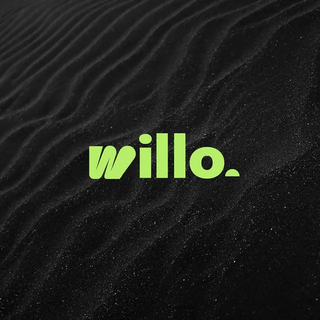 Willo logo, minimal, cool