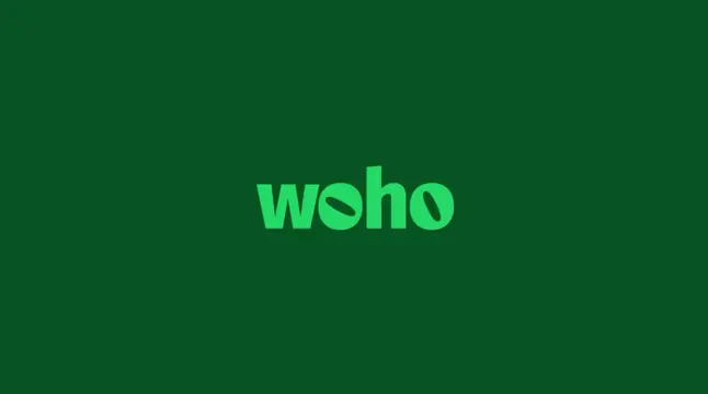 Woho logo, minimal, cool