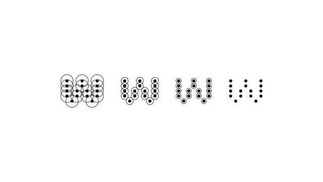 WIP Logo, minimal, editorial, dark